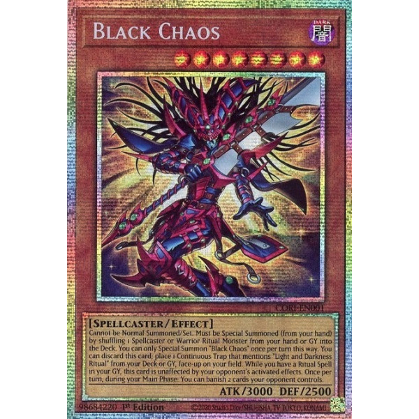 Yu-Gi-Oh TCG CORI-EN001 STAR Black Chaos Chaos Origins