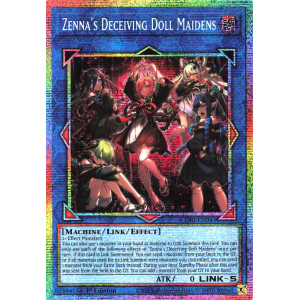 Yu-Gi-Oh TCG CORI-EN043 STAR Zenna's Deceiving Doll Maidens Chaos Origins