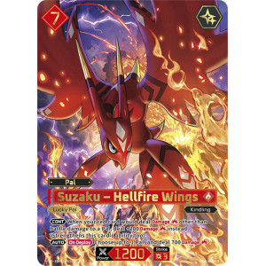 Palworld TCG EBP01-002SP SP Suzaku – Hellfire Wings Dawn of Palpagos