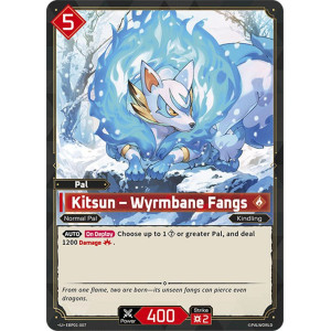 Palworld TCG EBP01-007 U Kitsun – Wyrmbane Fangs Dawn of Palpagos