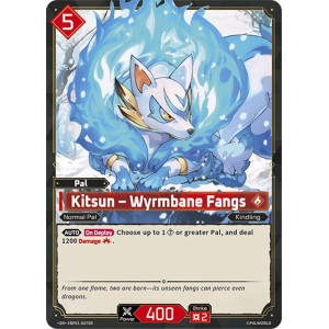 Palworld TCG EBP01-007SR SR Kitsun – Wyrmbane Fangs Dawn of Palpagos