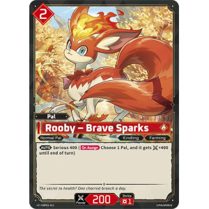 Palworld TCG EBP01-011 C Rooby – Brave Sparks Dawn of Palpagos