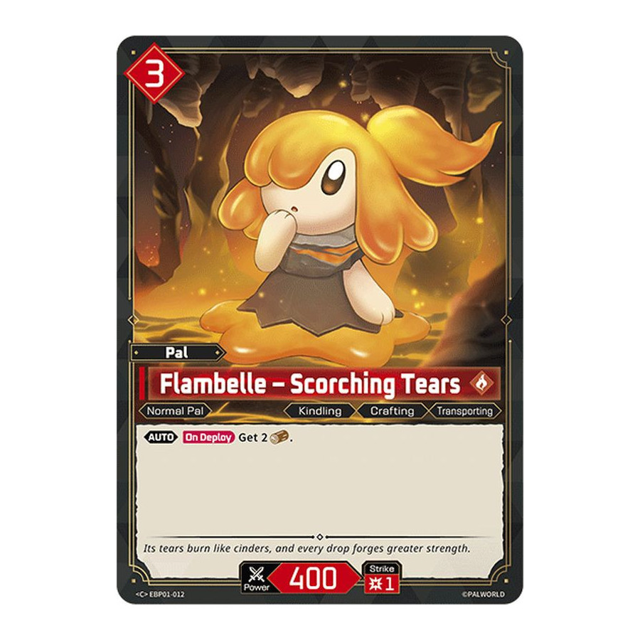 Palworld TCG EBP01-012 C Flambelle – Scorching Tears Dawn of Palpagos