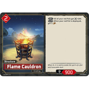 Palworld TCG EBP01-017 U Flame Cauldron Dawn of Palpagos