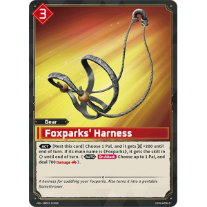 Palworld TCG EBP01-019SR SR Foxparks' Harness Dawn of Palpagos