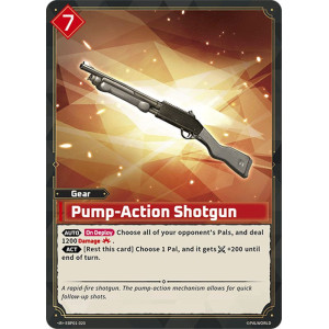 Palworld TCG EBP01-020 R Pump-Action Shotgun Dawn of Palpagos