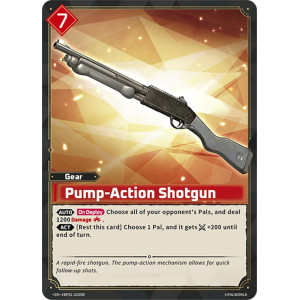 Palworld TCG EBP01-020SR SR Pump-Action Shotgun Dawn of Palpagos