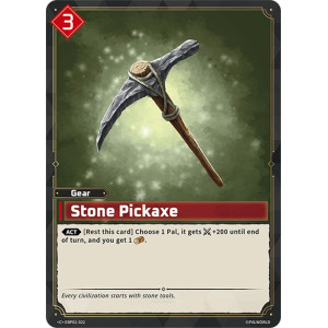 Palworld TCG EBP01-022 C Stone Pickaxe Dawn of Palpagos