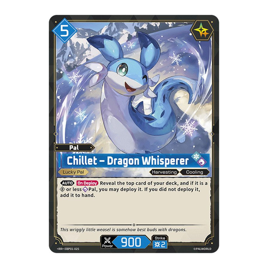 Palworld TCG EBP01-025 RR Chillet – Dragon Whisperer Dawn of Palpagos