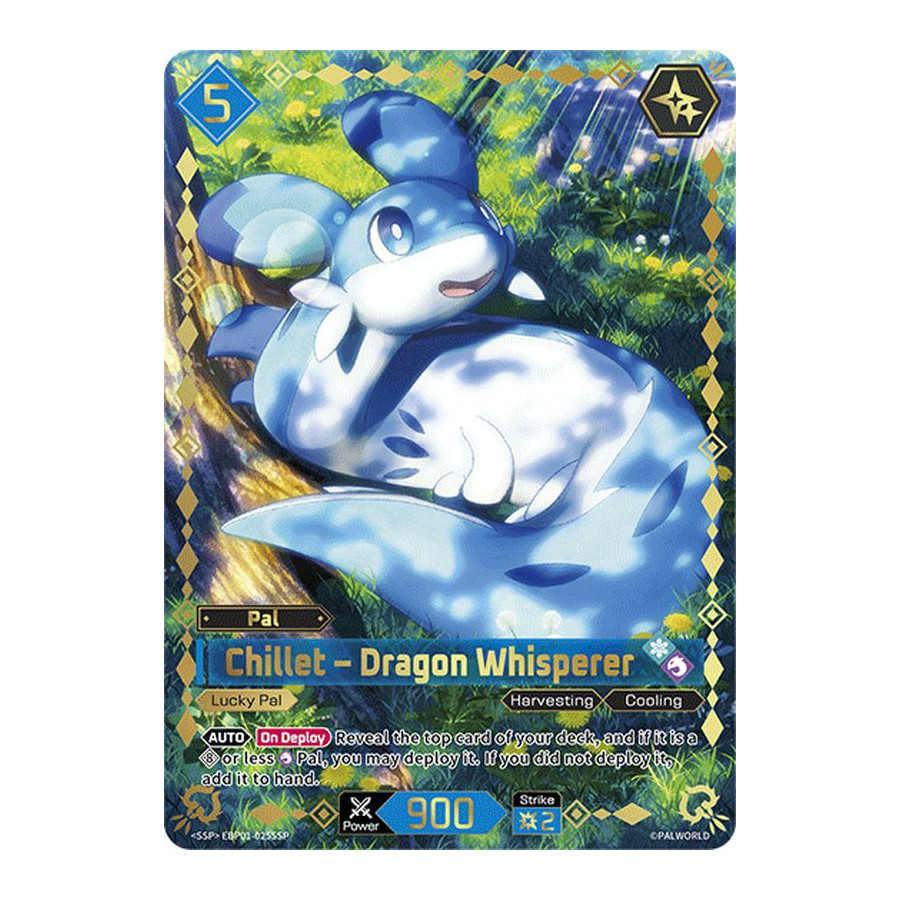 Palworld TCG EBP01-025SSP SSP Chillet – Dragon Whisperer Dawn of Palpagos