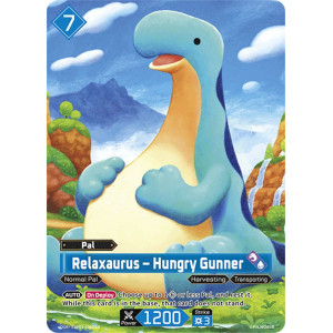 Palworld TCG EBP01-026OSR OSR Relaxaurus – Hungry Gunner Dawn of Palpagos