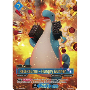 Palworld TCG EBP01-026SP SP Relaxaurus – Hungry Gunner Dawn of Palpagos