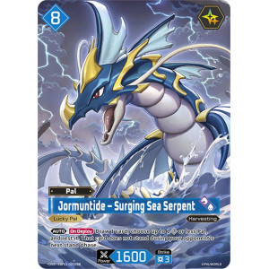 Palworld TCG EBP01-027OSR OSR Jormuntide – Surging Sea Serpent Dawn of Palpagos