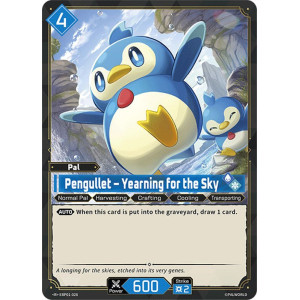 Palworld TCG EBP01-028 R Pengullet – Yearning for the Sky Dawn of Palpagos