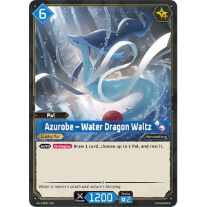 Palworld TCG EBP01-029 R Azurobe – Water Dragon Waltz Dawn of Palpagos