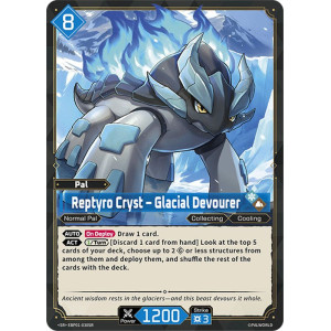 Palworld TCG EBP01-030SR SR Reptyro Cryst – Glacial Devourer Dawn of Palpagos