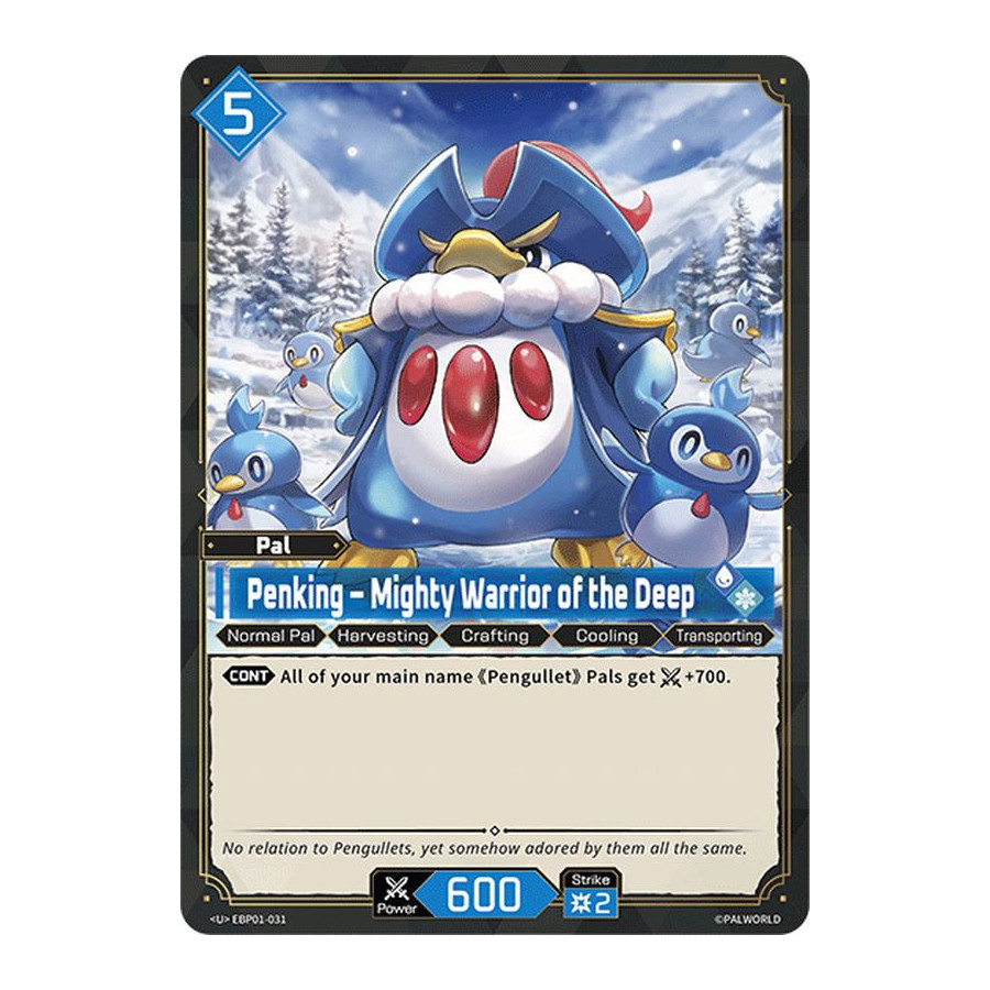 Palworld TCG EBP01-031 U Penking – Mighty Warrior of the Deep Dawn of Palpagos