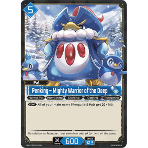 Palworld TCG EBP01-031SR SR Penking – Mighty Warrior of the Deep Dawn of Palpagos