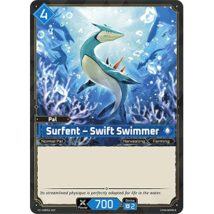 Palworld TCG EBP01-037 C Surfent – Swift Swimmer Dawn of Palpagos