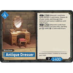 Palworld TCG EBP01-040 U Antique Dresser Dawn of Palpagos