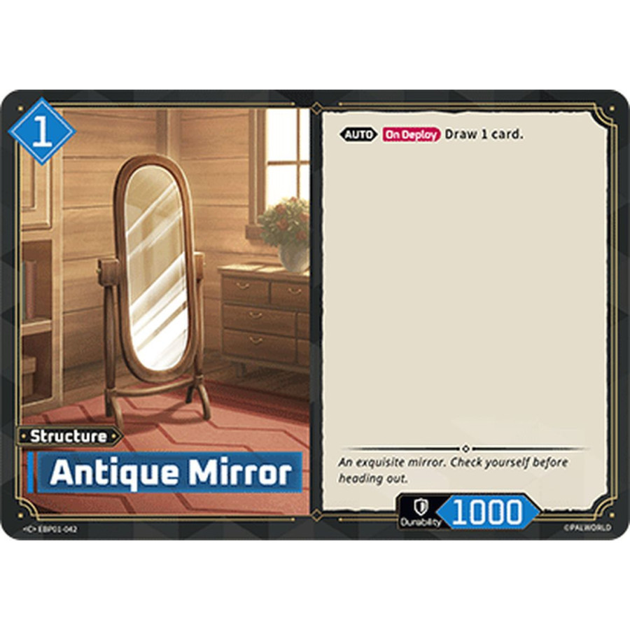 Palworld TCG EBP01-042 C Antique Mirror Dawn of Palpagos
