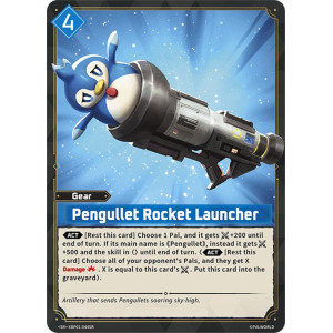 Palworld TCG EBP01-044SR SR Pengullet Rocket Launcher Dawn of Palpagos