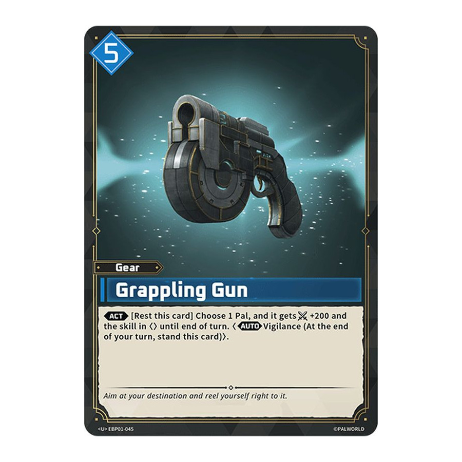 Palworld TCG EBP01-045 U Grappling Gun Dawn of Palpagos