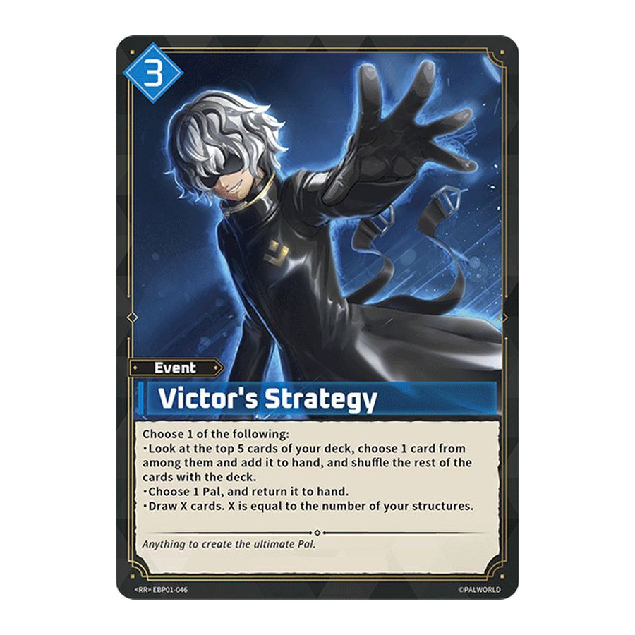 Palworld TCG EBP01-046 RR Victor's Strategy Dawn of Palpagos