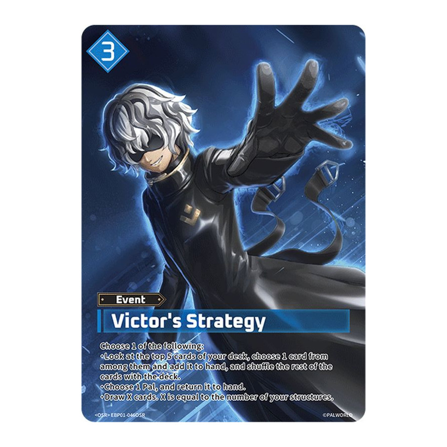 Palworld TCG EBP01-046OSR OSR Victor's Strategy Dawn of Palpagos