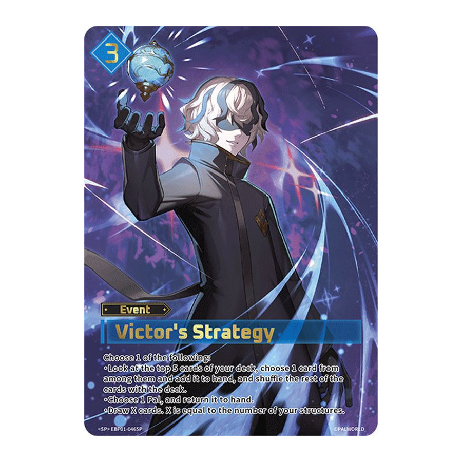 Palworld TCG EBP01-046SP SP Victor's Strategy Dawn of Palpagos