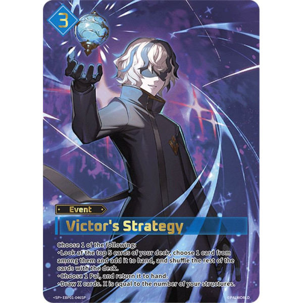Palworld TCG EBP01-046SP SP Victor's Strategy Dawn of Palpagos