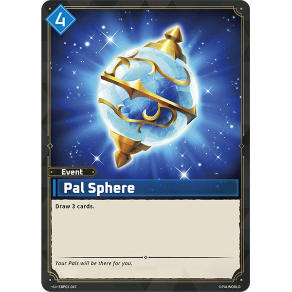 Palworld TCG EBP01-047 U Pal Sphere Dawn of Palpagos