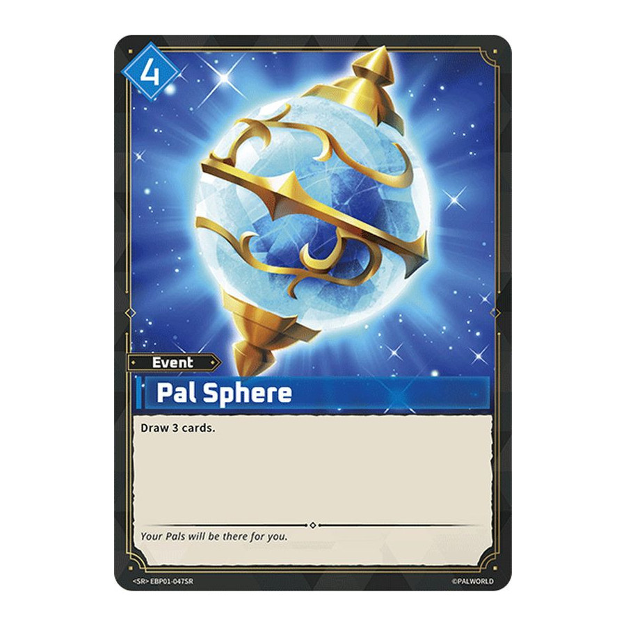Palworld TCG EBP01-047SR SR Pal Sphere Dawn of Palpagos
