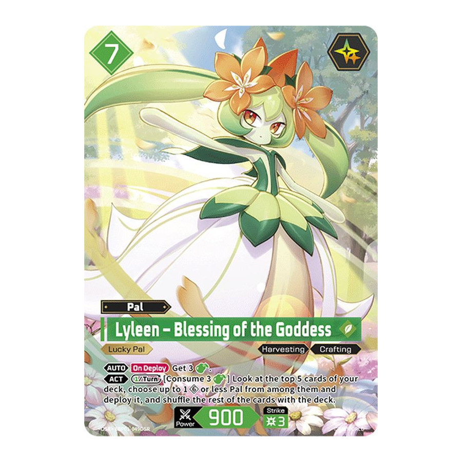 Palworld TCG EBP01-049OSR OSR Lyleen – Blessing of the Goddess Dawn of Palpagos