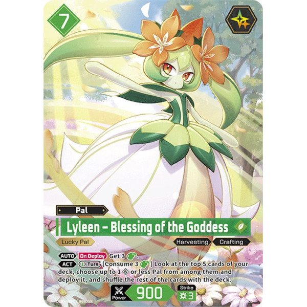 Palworld TCG EBP01-049OSR OSR Lyleen – Blessing of the Goddess Dawn of Palpagos