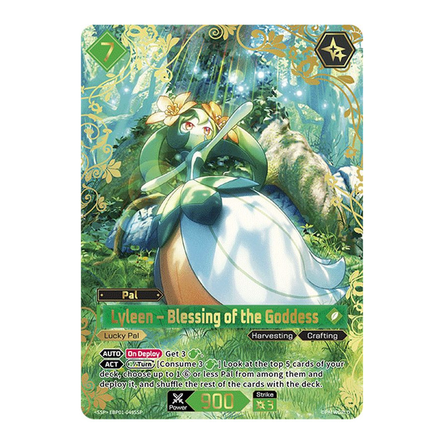 Palworld TCG EBP01-049SSP SSP Lyleen – Blessing of the Goddess Dawn of Palpagos