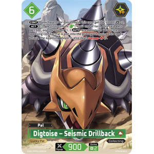 Palworld TCG EBP01-050OSR OSR Digtoise – Seismic Drillback Dawn of Palpagos