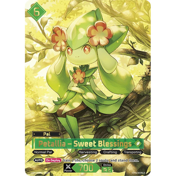 Palworld TCG EBP01-051SP SP Petallia – Sweet Blessings Dawn of Palpagos