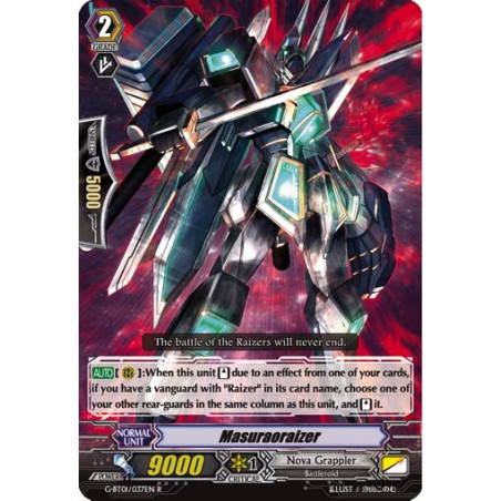 Vanguard_TCG_card_G-BT01_037EN_R_Masuraoraizer_Generation_Stride