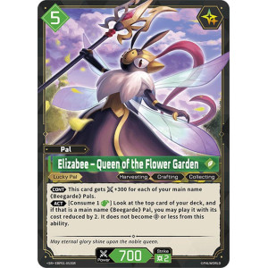 Palworld TCG EBP01-053SR SR Elizabee – Queen of the Flower Garden Dawn of Palpagos