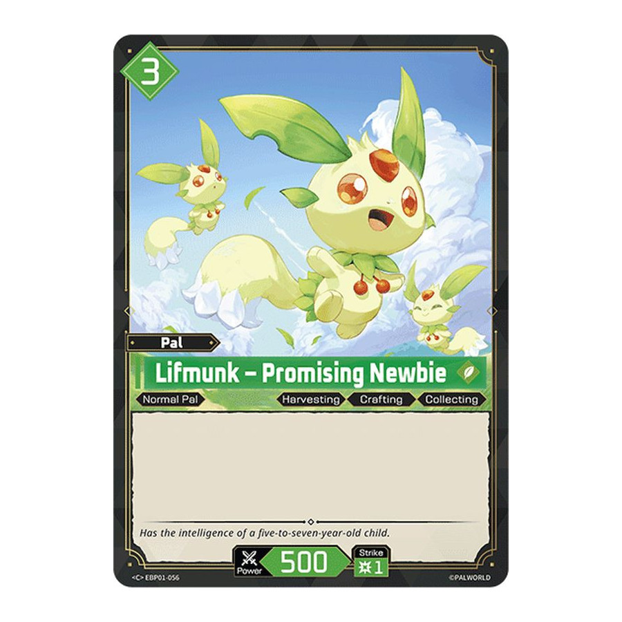 Palworld TCG EBP01-056 C Lifmunk – Promising Newbie Dawn of Palpagos