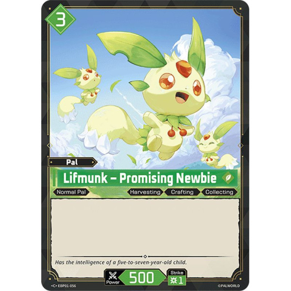 Palworld TCG EBP01-056 C Lifmunk – Promising Newbie Dawn of Palpagos