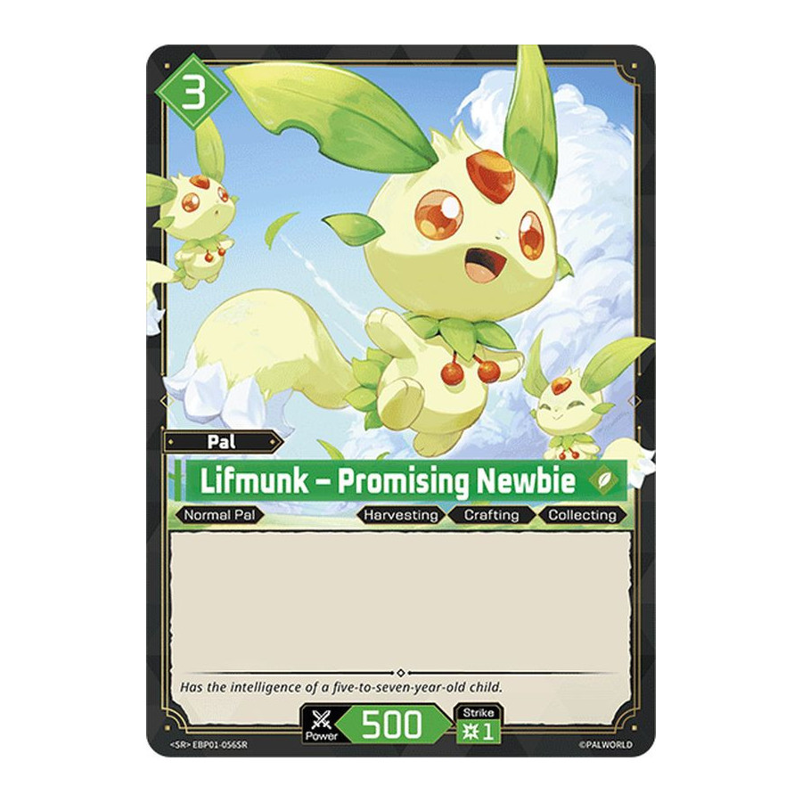 Palworld TCG EBP01-056SR SR Lifmunk – Promising Newbie Dawn of Palpagos