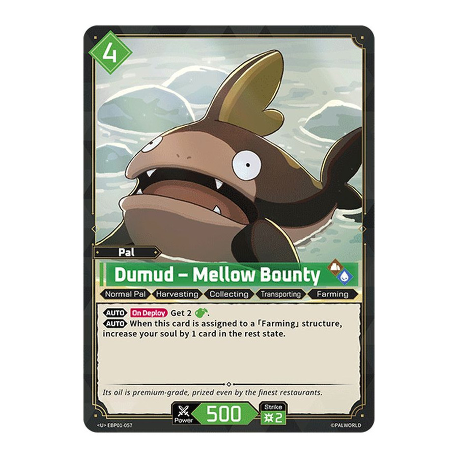 Palworld TCG EBP01-057 U Dumud – Mellow Bounty Dawn of Palpagos