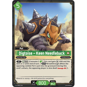 Palworld TCG EBP01-059 U Digtoise – Keen Needleback Dawn of Palpagos