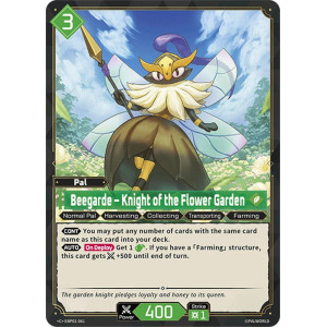 Palworld TCG EBP01-061 C Beegarde – Knight of the Flower Garden Dawn of Palpagos
