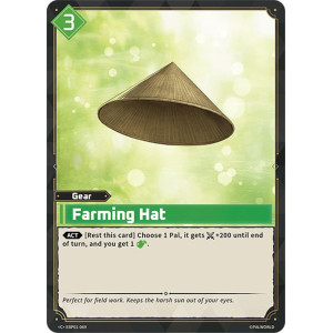 Palworld TCG EBP01-069 C Farming Hat Dawn of Palpagos