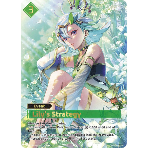 Palworld TCG EBP01-070SP SP Lily's Strategy Dawn of Palpagos