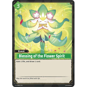 Palworld TCG EBP01-072 C Blessing of the Flower Spirit Dawn of Palpagos