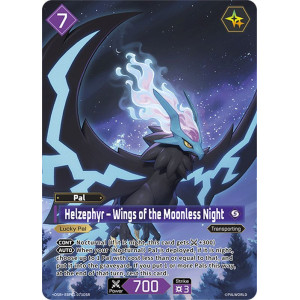Palworld TCG EBP01-073OSR OSR Helzephyr – Wings of the Moonless Night Dawn of Palpagos